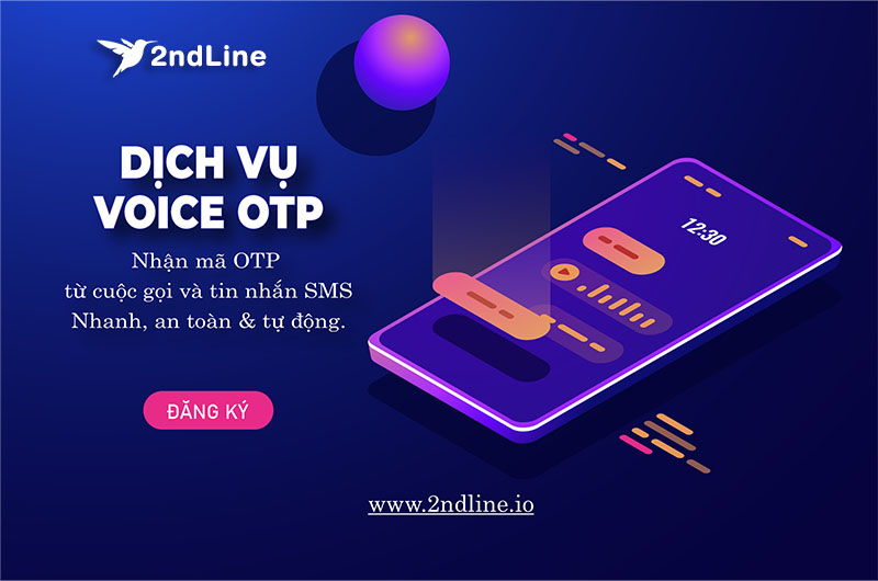 Tính năng mới nhận mã code bằng giọng nói ( Voice OTP ) 